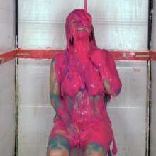 bosunbob: Jellyncustard naked in the gunge tank and in a Panic!