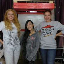 bosunbob: Harley + Kara + Ayla + Destiny Hosting = Messy Anarchy!