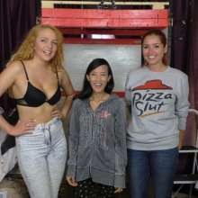 bosunbob: Harley + Kara + Ayla + Destiny Hosting = Messy Anarchy!