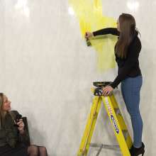 MostWam: Charlotte Paints Lisa?!  with Gungey Paint!