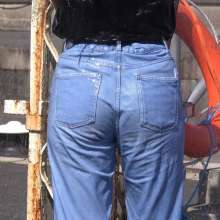 LisaMoomin: Wet Jeans And Trousers!