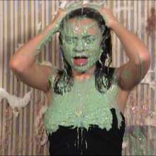 Anglefan.com: New Lisa video--strapless in slime!