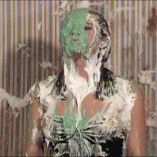 Anglefan.com: New Lisa video--strapless in slime!