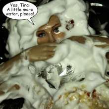 Bobographer: Tina pies the hell out of Emi