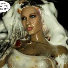 Bobographer: Tina pies the hell out of Emi