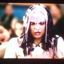 Gurph Morlicks: Veronica (Camila Mendes) takes milkshake in the face on Riverdale