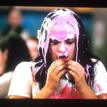 Gurph Morlicks: Veronica (Camila Mendes) takes milkshake in the face on Riverdale