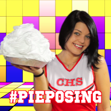PieZone: Lucy Returns To Take The Cheerleader Challenge (Bucket Dunking!)