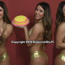 SlapstickStuff: Taylor Returns!  In Bikini and Pantyhose!  (Not together...)