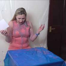RevSlymsford: Cherry Totally Trashed with the Gunge Gun and Mess