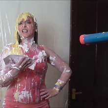RevSlymsford: Cherry Totally Trashed with the Gunge Gun and Mess