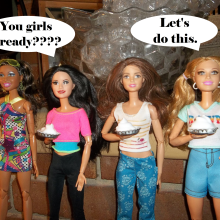 Twilight Man: The Diminutive Divas:  Happy Pi Day