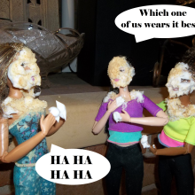 Twilight Man: The Diminutive Divas:  Happy Pi Day