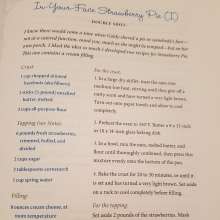 not a good name: Any cooks want to try a recipe for "in-your-face Strawberry Pie"?
