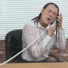 MostWam: Charlotte And Corrine Get Soaked In The Office