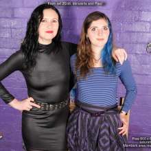 DungeonMasterOne: Pies, mini dresses, and tights: Honeysuckle and Maude trash each other!