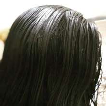 ArabianGoggles: Oil combed through hair.
