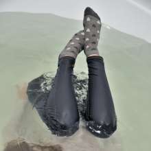 ufa217: Greta in jeans gets wet in Jacuzzi.