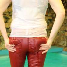 Perfectwetlook: Leather Pants