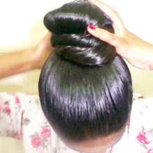 ArabianGoggles: Oil combed through hair.
