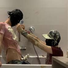 TheWetBrothers: Interested in our ripped outfits?