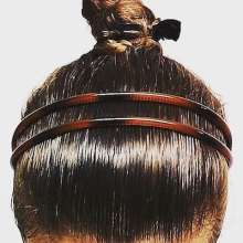 ArabianGoggles: Oil combed through hair.