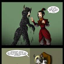 SplatInDaVat: WAM art--Annie Leonhardt Tar-Cow Part 2