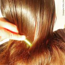 ArabianGoggles: Oil combed through hair.