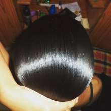 ArabianGoggles: Oil combed through hair.