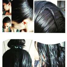 ArabianGoggles: Oil combed through hair.