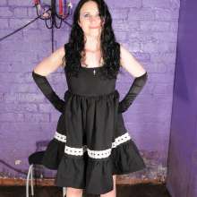 DungeonMasterOne: Maria and Honeysuckle cover each other's pretty dresses with mess!