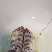 jamcustard22: Pancake day socks