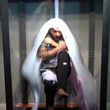 jay852uk: Ivan gets naked in the Great British Gunge Tank