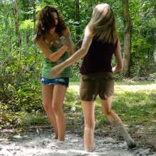 dlodoski: Star and Alexia--Mud Buddies