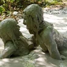 dlodoski: Star and Alexia--Mud Buddies