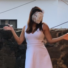 Dominic: Tiswas Girl Gets Pied in Every Outfit
