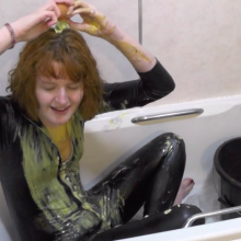 Miss Abigail: Two new videos!  Splosh along at home with Abigail.
