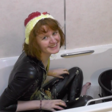 Miss Abigail: Two new videos!  Splosh along at home with Abigail.