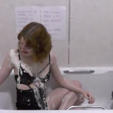 Miss Abigail: Two new videos!  Splosh along at home with Abigail.