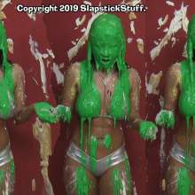 SlapstickStuff: Taylor Returns With "Warrior Training"!