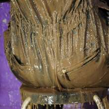 DungeonMasterOne: Friday gets covered in mud while sorting muddy washing!