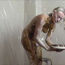RevSlymsford: Belle Gets Naked and Totally Trashed