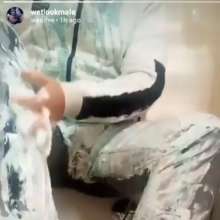 WetLookMale: Playing with Shaving Foam in Shower
