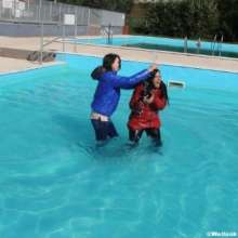 Perfectwetlook: Two Girls in the Pool