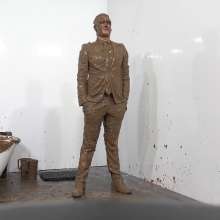 WamtasticUK: 3 Cute Guys in Smart Suits Pushed into Muddy Bath