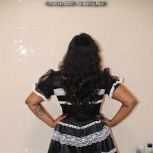DungeonMasterOne: Teena the bathing maid: fully-clothed in the bath