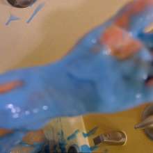 messyhot: Chikkin Slimed in a Vinyl Skirt--a Super Long Session