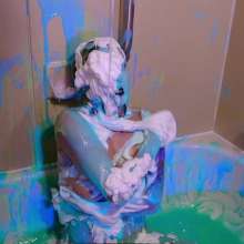 messyhot: Chikkin Slimed in a Vinyl Skirt--a Super Long Session