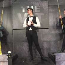 WamtasticUK: Denim Vs Suit Game Above Giant Slime Tanks