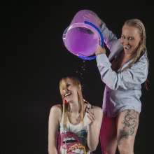 Jens German: Beautiful girl gets a surprise drenching from her favourite celebrity